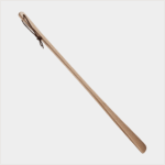 Langer Schuhanzieher aus geöltem Buchenholz – Bild 2