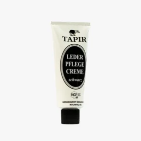 Lederpflegecreme in schwarz